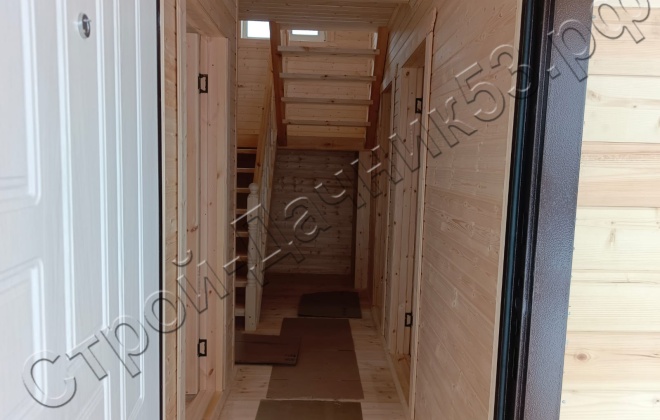 4 Каркасно-щитовой дом  Д-112, 8х6м, 82 М², Московская область, город Солнечногорск. (10)